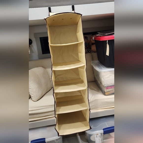 5 Shelf Hanging Closet Organizer - Picture 2 of 6